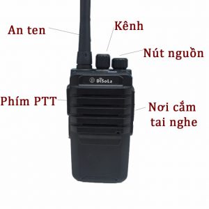 hướng dẫn cách sử dụng bộ đàm