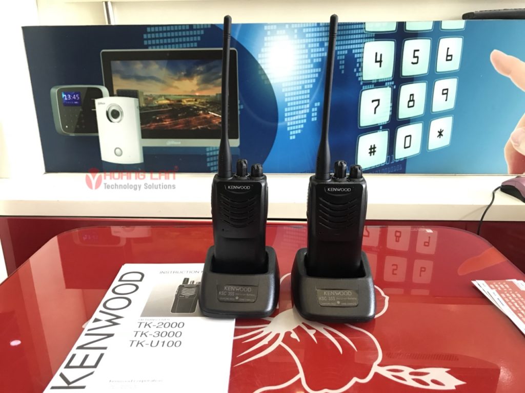 bộ đàm kenwood TK 2000/TK 3000 được ưa chuộng